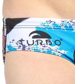 TURBO Men's Tokyo Water Polo Brief 9 TURBO Men's Tokyo Water Polo Brief -Swimming Equipment 5672136147112 6