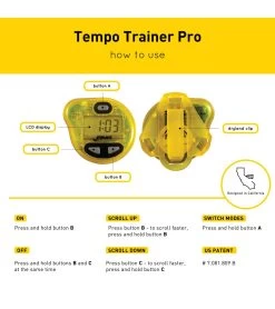 FINIS Tempo Trainer Pro 12 FINIS Tempo Trainer Pro -Swimming Equipment 5672411463848 yellow 5a
