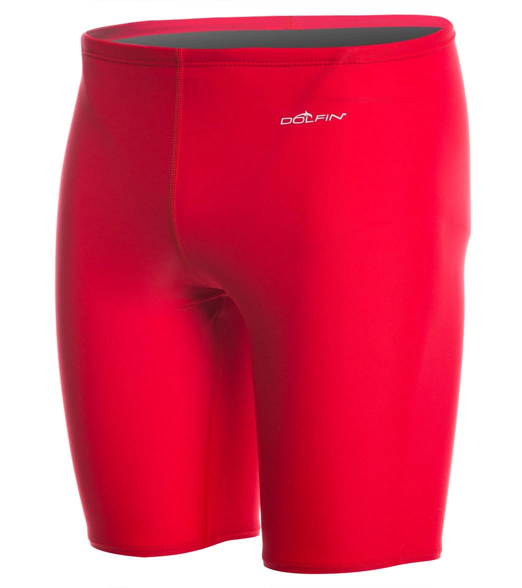 Poly Solid Jammer Swimsuit 1 Poly Solid Jammer Swimsuit