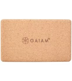 Gaiam Cork Yoga Block 3 Inch 6 Gaiam Cork Yoga Block 3 Inch -Swimming Equipment 5672476967080 4