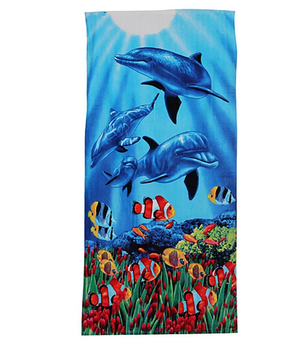Dolphin Pool Towel 1 Dolphin Pool Towel