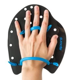 Power Swim Paddles 7 Power Swim Paddles -Swimming Equipment 5672526282920 black 3a