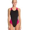 Ocean Racing By Color Block Performance Back One Piece Swimsuit