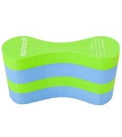 Junior Pull Buoy -Swimming Equipment 5672593162408 neongreenblue 3a