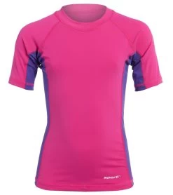 Youth Unisex S/S UPF 50+ Sport Fit Rash Guard