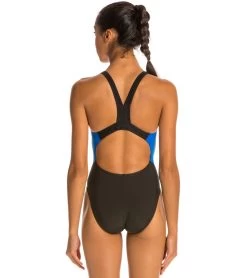 Reactor Splice Competition Back One Piece Swimsuit -Swimming Equipment 5672674853032 blackblue 3a