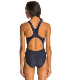 Solid V2 Back Lycra One Piece Swimsuit 5 Solid V2 Back Lycra One Piece Swimsuit -Swimming Equipment 5672690385064 navy 3a