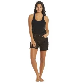Women's Oahu High Waisted 6" Shorts -Swimming Equipment 5677460914344 black 4a