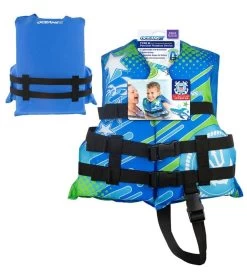 Kids' USCGA 3 Buckle Personal Flotation Device (30-50 Lbs.) -Swimming Equipment 5677747306664 blue 5a