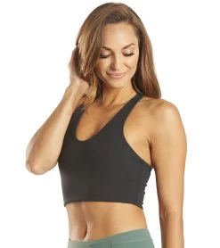 Prana Momento Yoga Crop Top 9 Prana Momento Yoga Crop Top -Swimming Equipment 5677865861288 black 5a