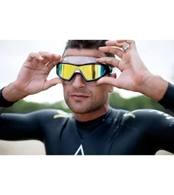 AQUASPHERE Vista Pro Tri Mask -Swimming Equipment 5679093252264 mirrorblack 4a