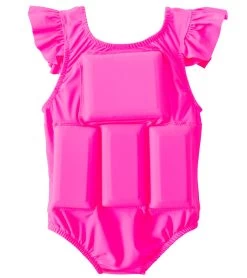 Girls' Hot Pink Princess Floatation Swimsuit (Toddler, Little Kid) 3 Girls' Hot Pink Princess Floatation Swimsuit (Toddler, Little Kid) -Swimming Equipment 5683755548840 3