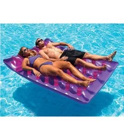 Swimline 78" Pocket Inflatable Dual Mattress