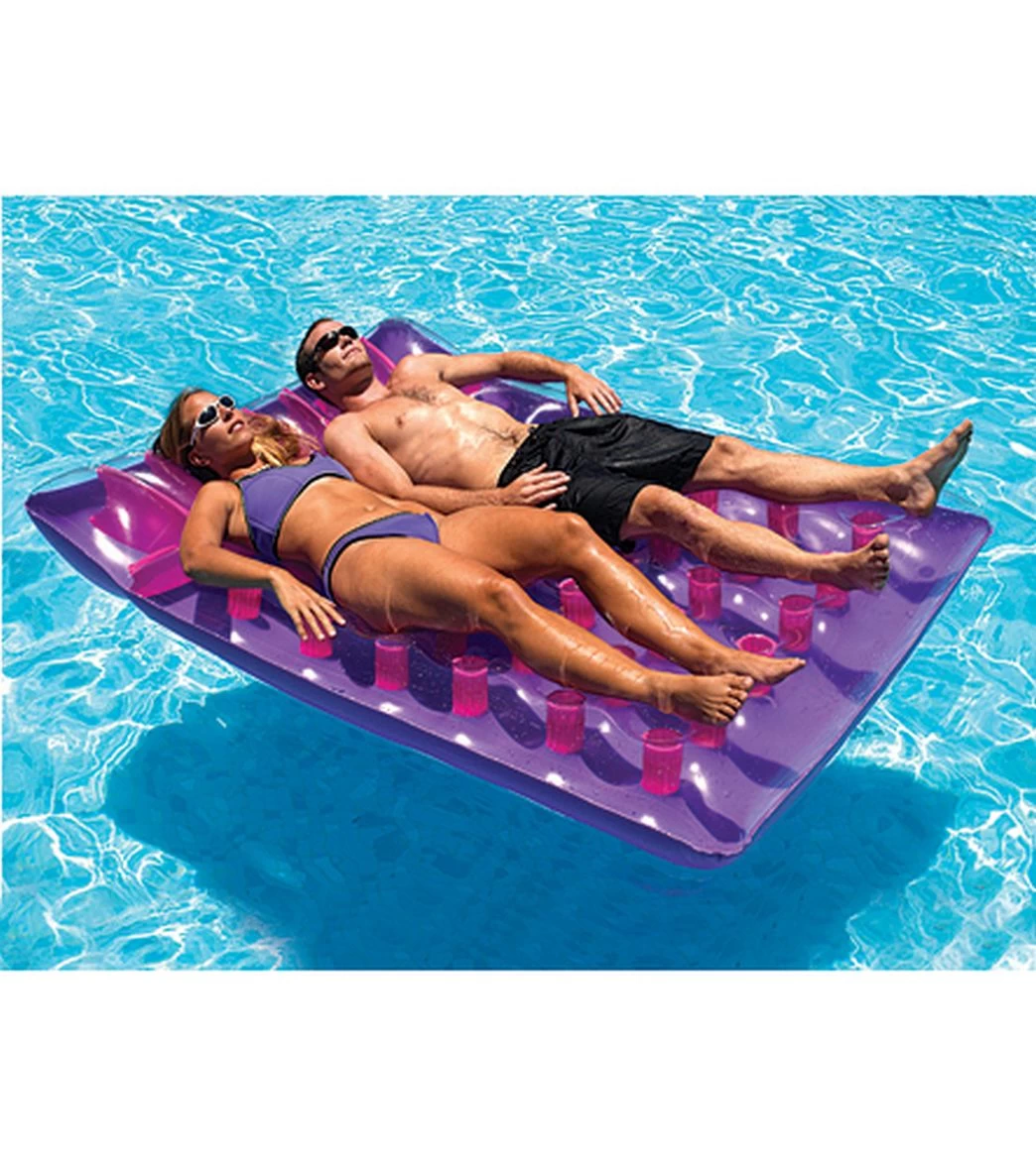 Swimline 78" Pocket Inflatable Dual Mattress 1 Swimline 78" Pocket Inflatable Dual Mattress
