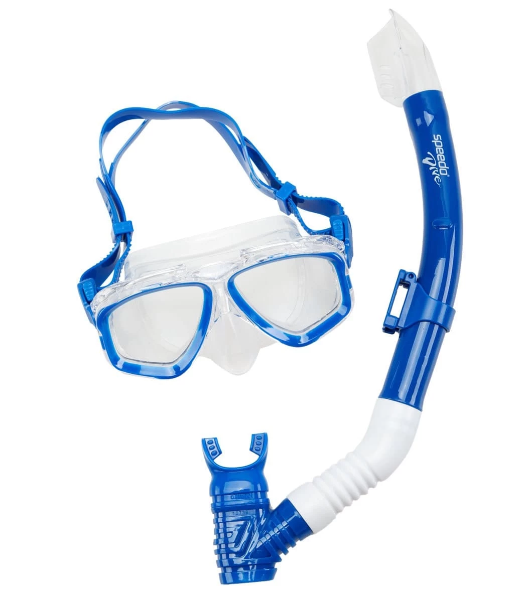 Speedo Jr. Adventure Mask & Snorkel Set 1 Speedo Jr. Adventure Mask & Snorkel Set