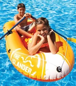 Poolmaster Islander Two Person Boat -Swimming Equipment 5689241043112 orange 3a