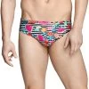Speedo Men's Printed Brief Swimsuit