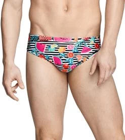 Speedo Men's Printed Brief Swimsuit