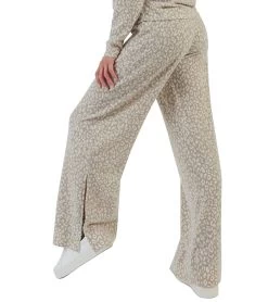 Cozy Leopard Pants -Swimming Equipment 6033678893224 taupe 3a