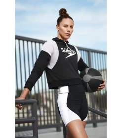 Speedo Active Women's Hoodie -Swimming Equipment 6110729961640 speedoblack 5a