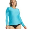 Women's Plus Size L/S UPF 50+ Comfort Fit Rashguard