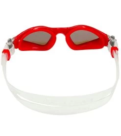 AQUASPHERE Kayenne Mirrored Lens Goggle -Swimming Equipment 6215489978536 bluemirroredlensredwhite 5a