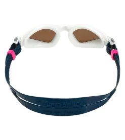 AQUASPHERE Kayenne Compact Fit Polarized Lens Goggle -Swimming Equipment 6215490240680 brownpolarizedwhitegrey 4a