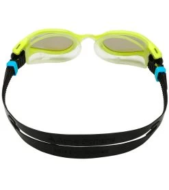AQUASPHERE Kaiman Titanium Mirrored Lens Goggle -Swimming Equipment 6215490404520 bluemirroredlensyellowtranslucent 5a