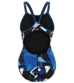 Women's Reliance Renegade DBX Back One Piece Swimsuit -Swimming Equipment 6254372749480 blue 4a