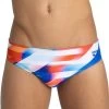 Arena Men's Rainbow Stripes MaxLife Brief Swimsuit