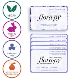 Sweet Dreams Aromatherapy Sheet Mask 5 Count, Yarrow Lavender 10 Sweet Dreams Aromatherapy Sheet Mask 5 Count, Yarrow Lavender -Swimming Equipment 6611789414568 5
