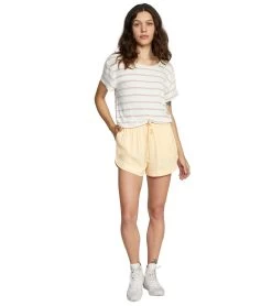 RVCA New Yume Mid Rise Shorts -Swimming Equipment 6612051329192 apricot 4a