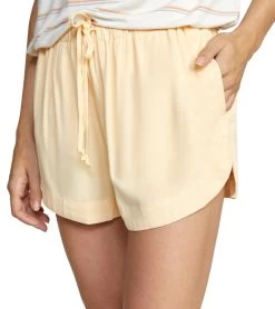RVCA New Yume Mid Rise Shorts -Swimming Equipment 6612051329192 apricot 5a