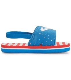 Roxy Finn Sandal (Toddler) 6 Roxy Finn Sandal (Toddler) -Swimming Equipment 6625387184296 redwhiteblue 3a