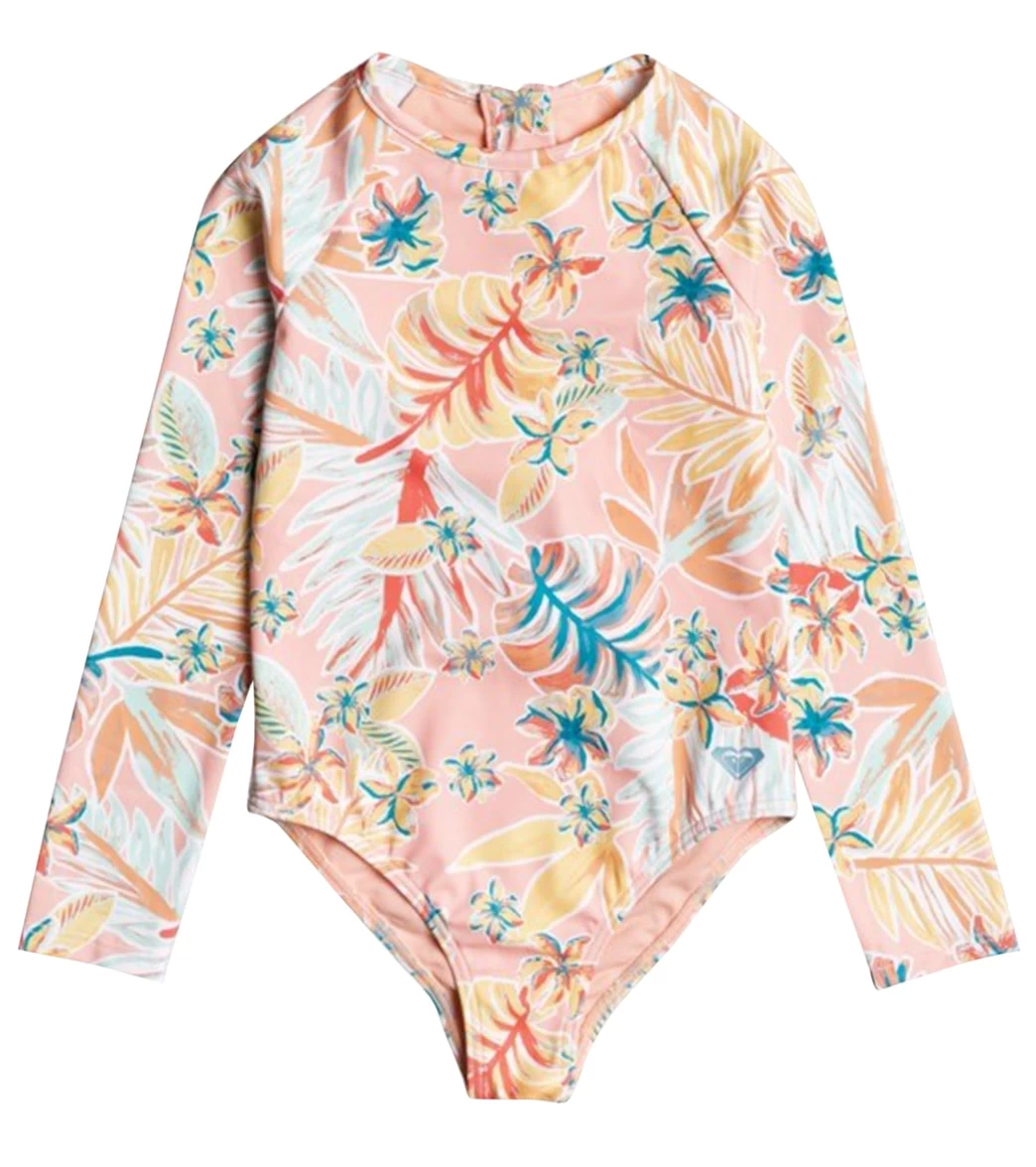 Roxy Girls' Friendly Story Longsleeve One Piece Swimsuit 1 Roxy Girls' Friendly Story Longsleeve One Piece Swimsuit
