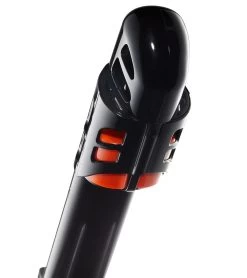 TYR Full Face Snorkel Mask -Swimming Equipment 6628704682152 clearblackblack 3a