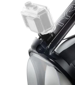 TYR Full Face Snorkel Mask -Swimming Equipment 6628704682152 clearblackblack 4a