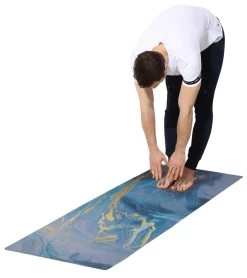 Ajna Yoga Mat 72" 5mm -Swimming Equipment 6635511087272 blue 4a