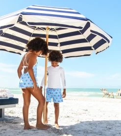 Boys' French Riviera Volley Swim Trunk (Toddler, Little Kid, Big Kid) 7 Boys' French Riviera Volley Swim Trunk (Toddler, Little Kid, Big Kid) -Swimming Equipment 6747573878952 blue 4a