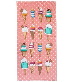 Dohler Ice Cream Beach Towel 30”X 60”