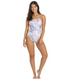 Unicorn Dreams Foil Micro Back One Piece Swimsuit -Swimming Equipment 6761084289192 bluemulti 4a