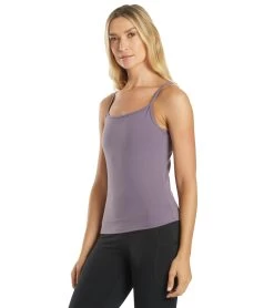 Divine Solid Scoop Back Support Tank 9 Divine Solid Scoop Back Support Tank -Swimming Equipment 6766286209192 purpletaupe 5a