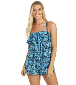 Women's Bliss Tiered V Hem Romper