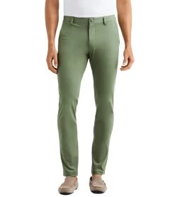 Men's Slim Commuter Pants -Swimming Equipment 6832643473576 olivine 2a