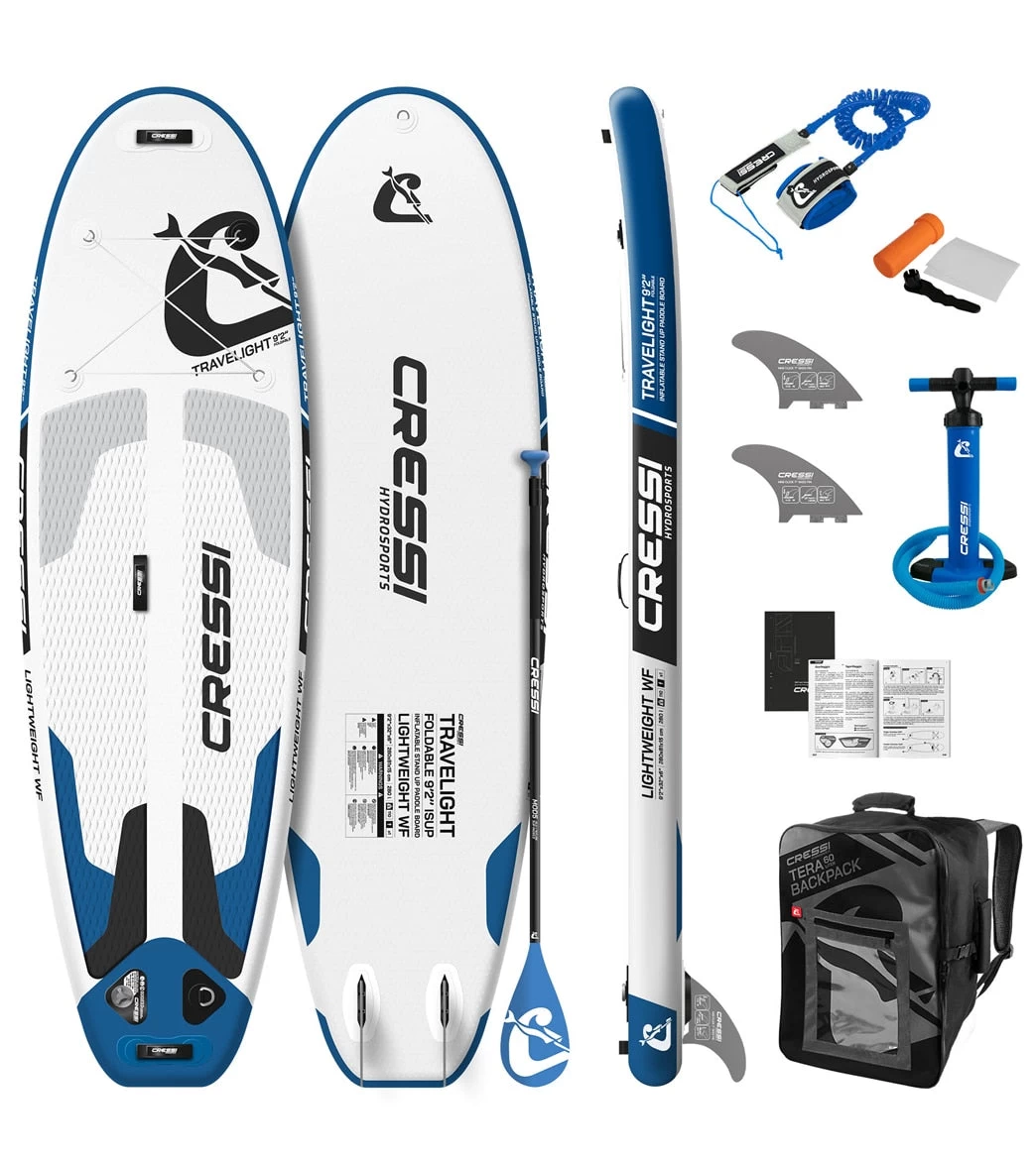 CRESSI Travelight Foldable 9’2’’ Inflatable SUP Set 1 CRESSI Travelight Foldable 9’2’’ Inflatable SUP Set