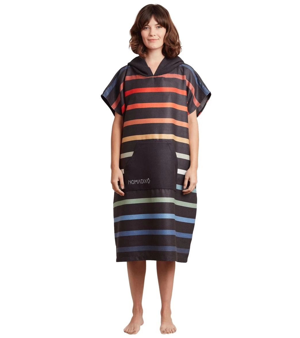 Nomadix Pinstripes Multi Changing Poncho 1 Nomadix Pinstripes Multi Changing Poncho