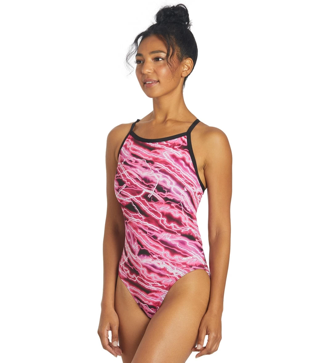HydroLast Flash Thin Strap One Piece Swimsuit 4 HydroLast Flash Thin Strap One Piece Swimsuit - Image 4