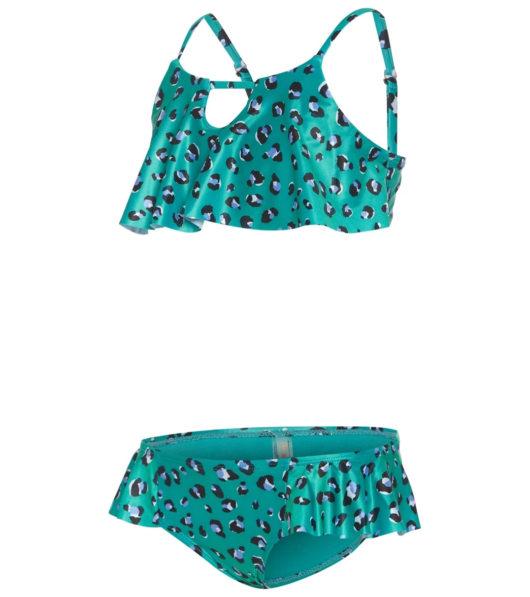 Girls' Cayucos Two Piece Bikini Set (Big Kid) 2 Girls' Cayucos Two Piece Bikini Set (Big Kid) - Image 2