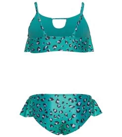 Girls' Cayucos Two Piece Bikini Set (Big Kid) 5 Girls' Cayucos Two Piece Bikini Set (Big Kid) -Swimming Equipment 6948299931816 tropicsgreen 3a