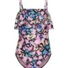 Girls' La Playa One Piece Swimsuit (Big Kid)